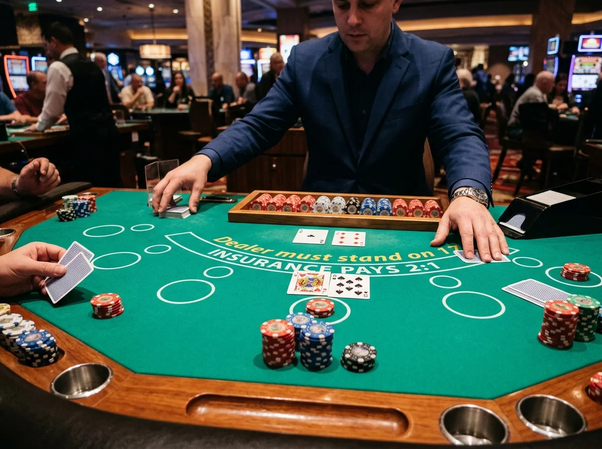 Blackjack w mostbet casino graj